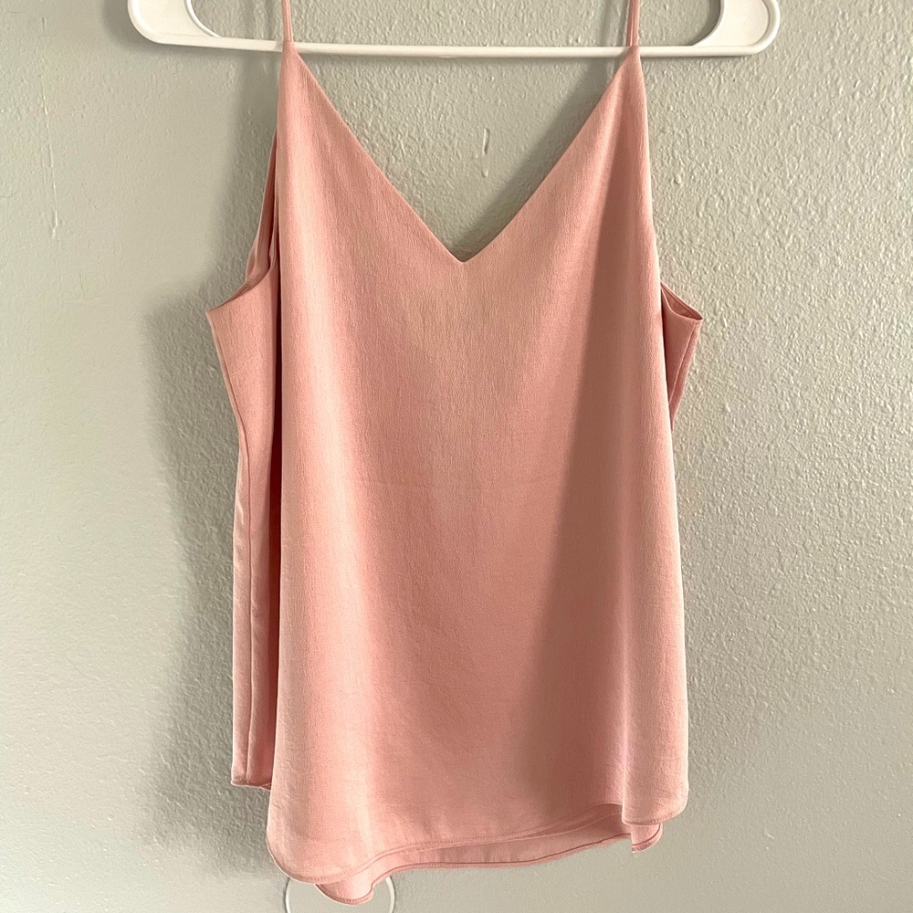 Soft pink tank top